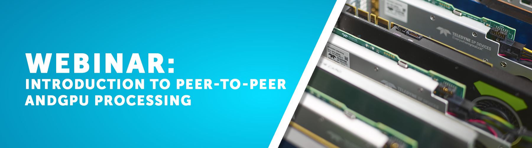 Introduction to Peer-to-Peer and GPU Processing banner